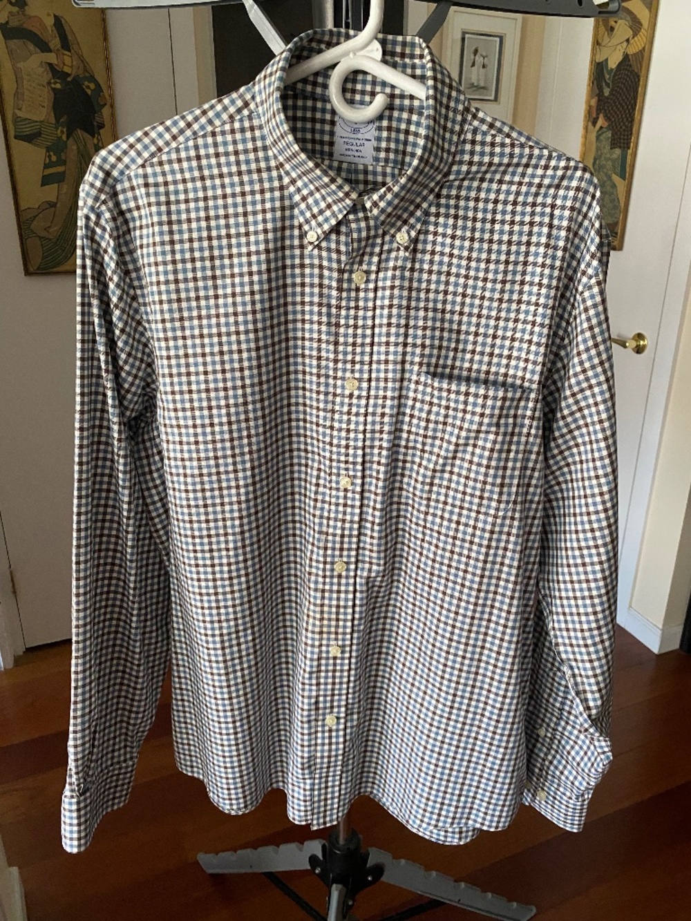 Men's Brooks Brothers Long Sleeved Button down Shirt